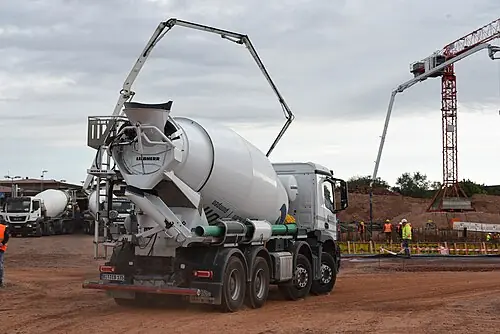 Concrete contractor work